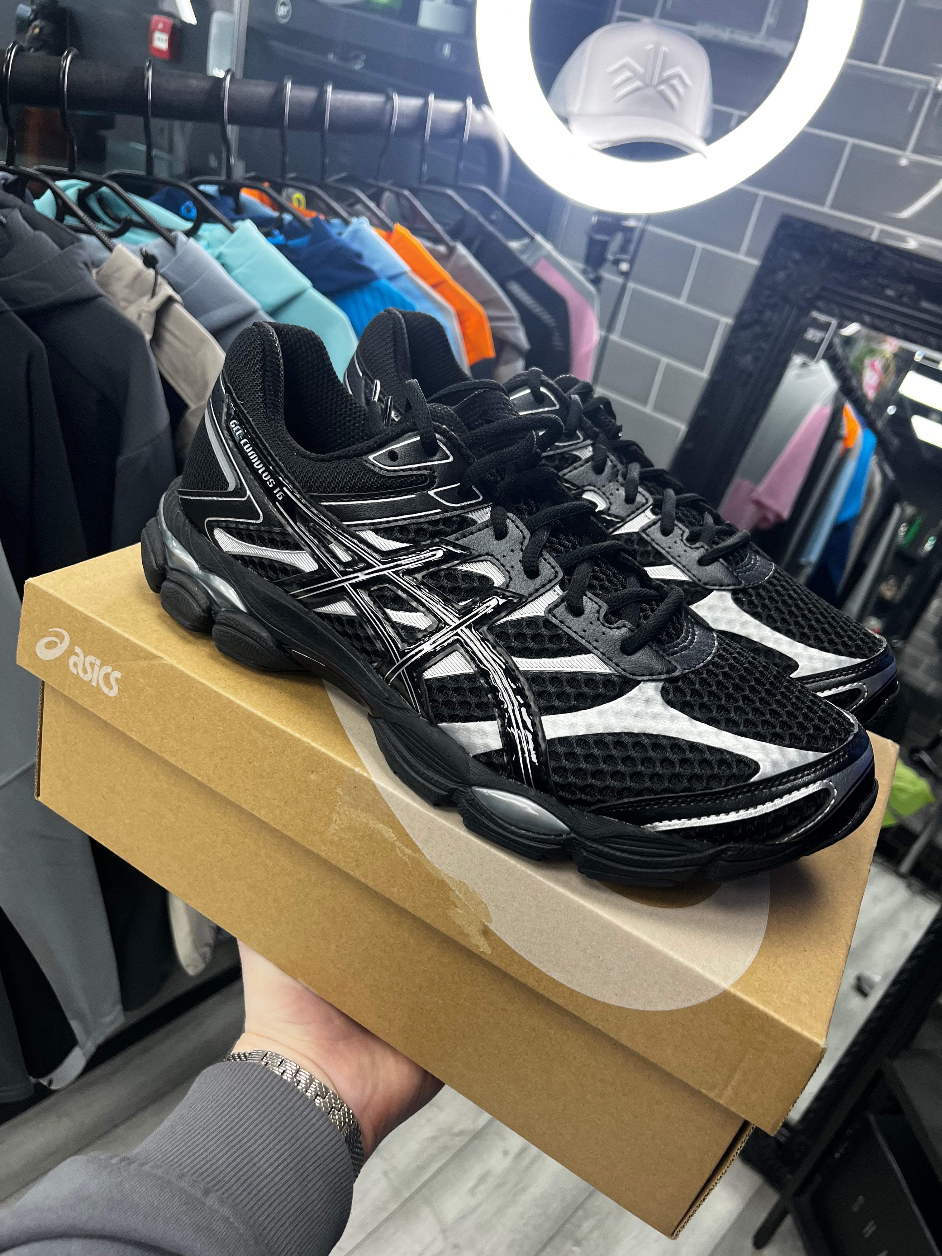 Asics - Gel Cumulus 16 - 'Black/Silver'