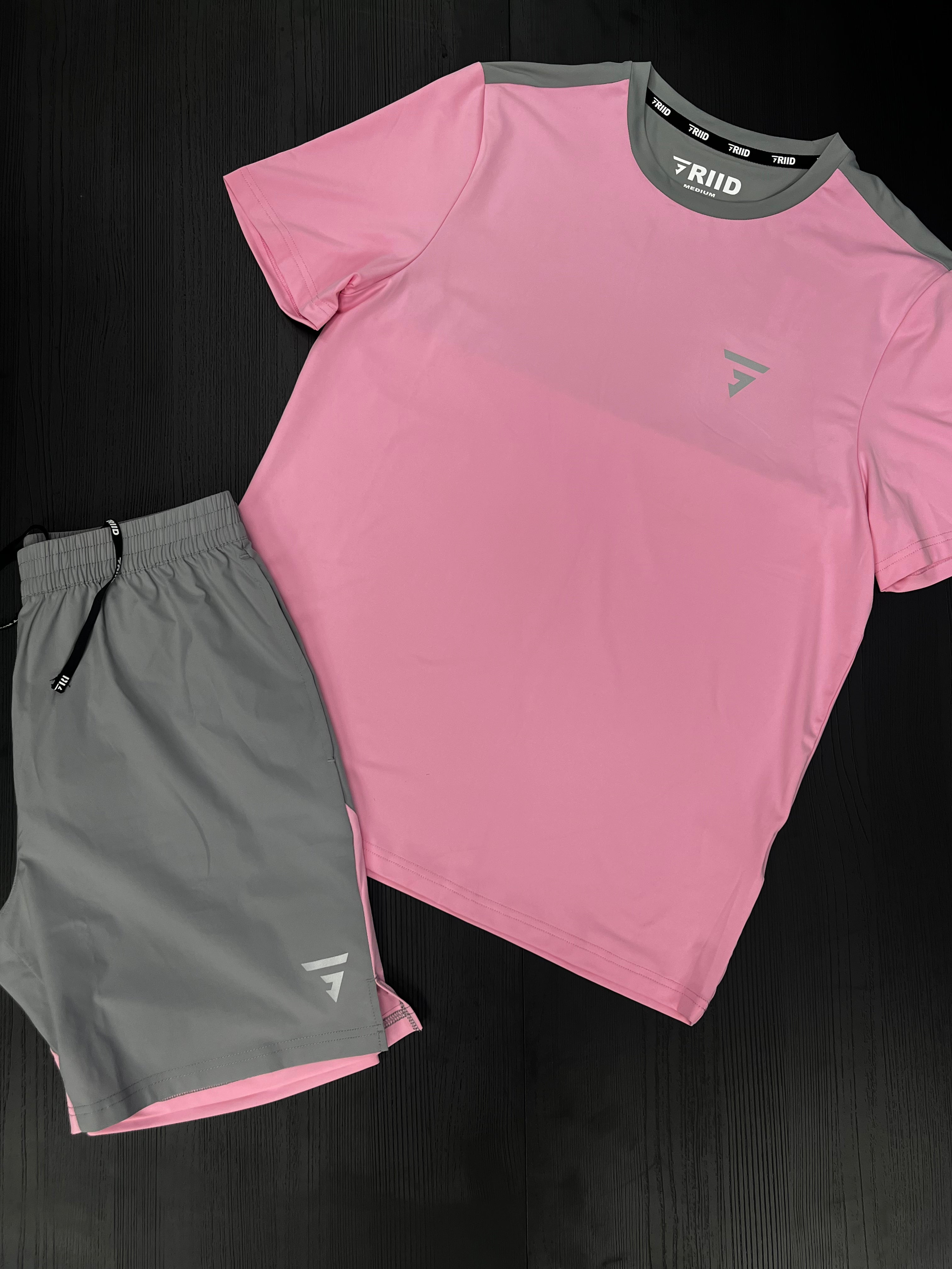 Griid - Pulse set - 'Pink Foam/Grey'